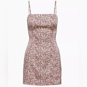 Sunday Best Lilac Floral Shimmer Dress